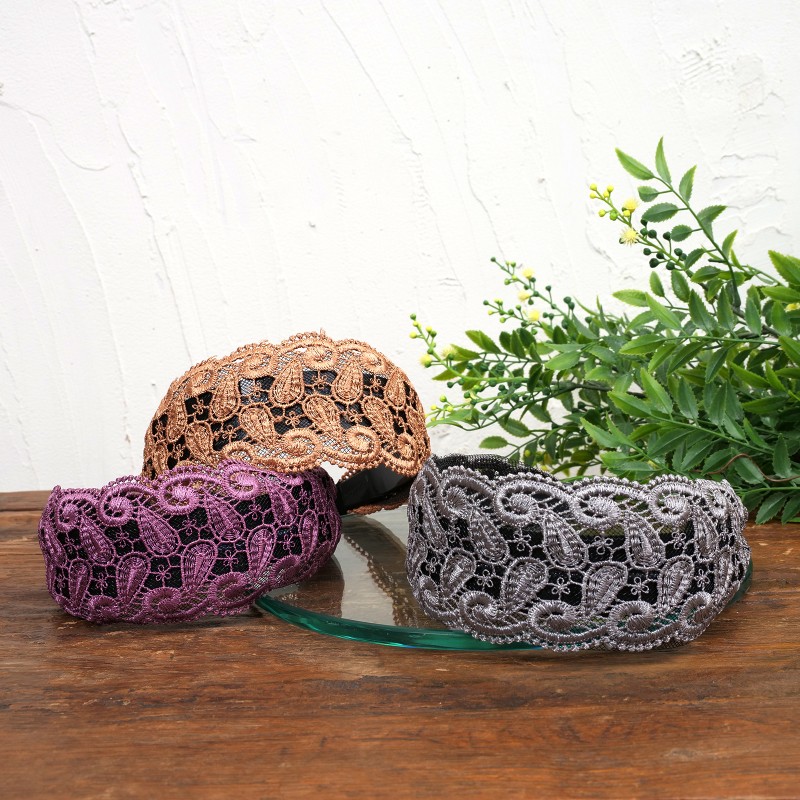 ペイズリーレースカチューシャ｜マライカ公式通販