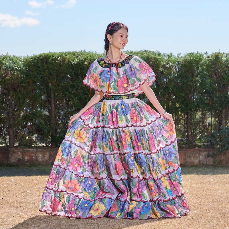 メキシコ チアパスフェスティバル衣装 【レンタル・非売品】｜マライカ