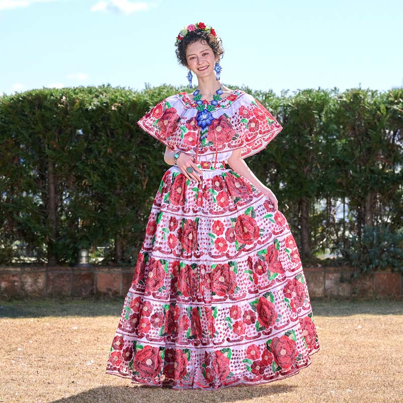 メキシコ　チアパスフェスティバル衣装