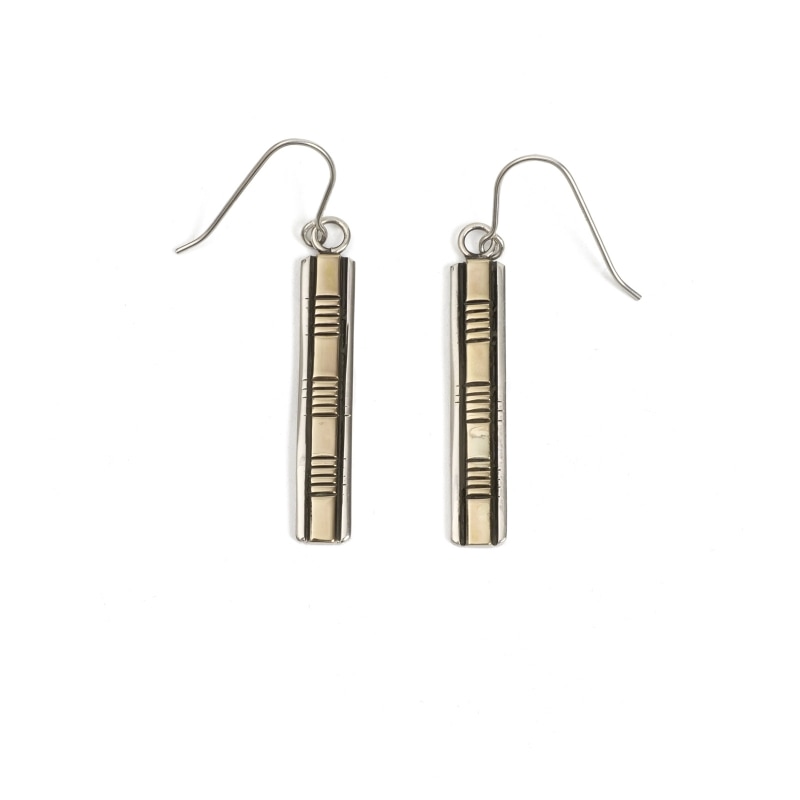 ブルースモーガン 14金 スタンプワーク ピアス｜マライカ公式通販