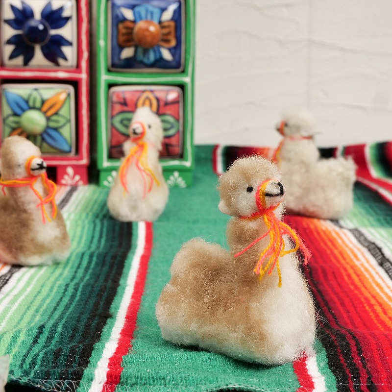 アルパカベア　2体セット アルパカ人形 座り｜マライカ公式通販