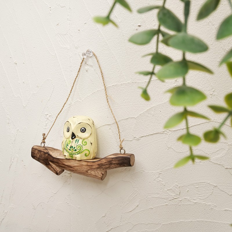 ハンギング枝乗りフクロウ｜マライカ公式通販