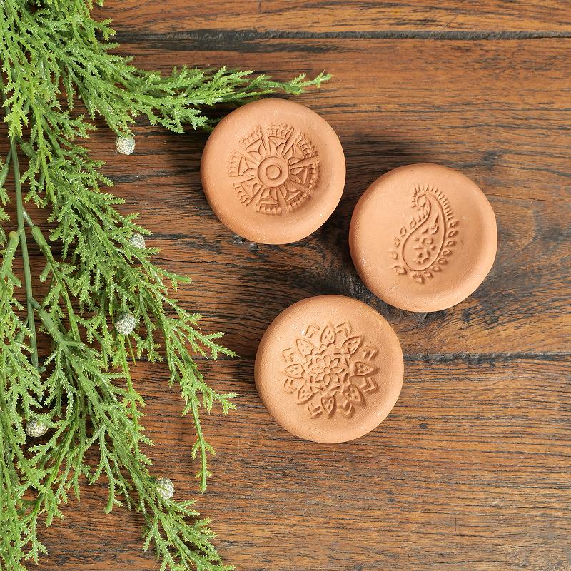 テラコッタアロマストーン 【メール便可】｜マライカ公式通販