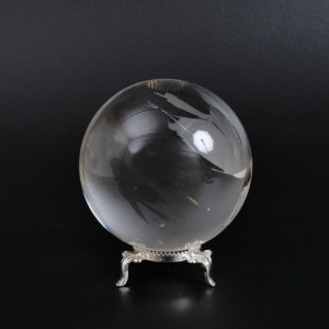 レア！レムリアンクリア水晶球 水晶玉 【Lemurian seed crystal