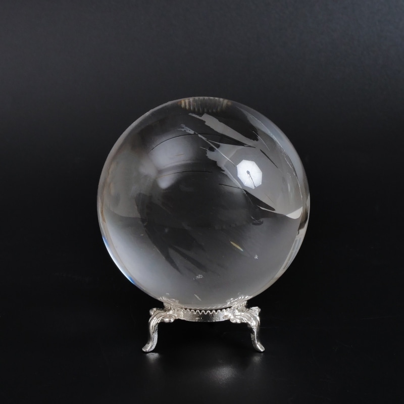 レア！レムリアンクリア水晶球 水晶玉 【Lemurian seed crystal