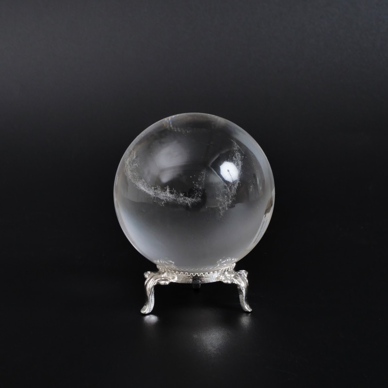 レア！レムリアンクリア水晶球　水晶玉　【Lemurian seed crystal】