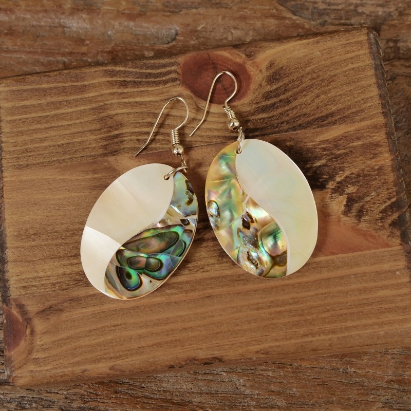 オーバルシェルピアス【メール便可】