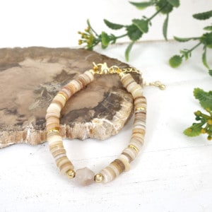 ☆関税/送料込み☆【ELEGATTO】18K ビーズブレスレット ALIITA公式通販】アリータ 9KYG コードブレスレット イニシャルJ