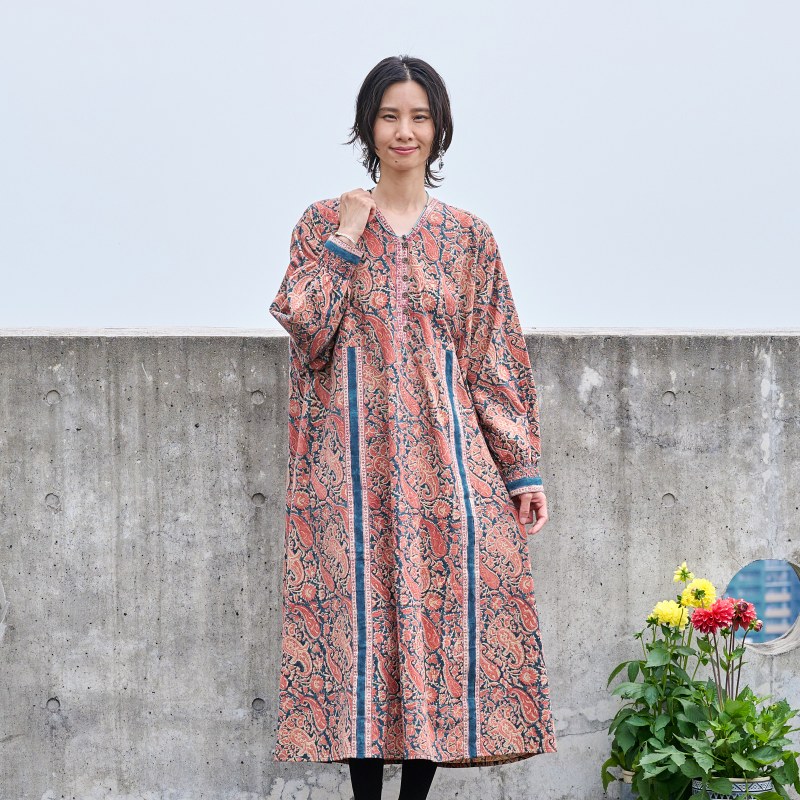 50%OFF カラムカリプリントワンピース｜マライカ公式通販