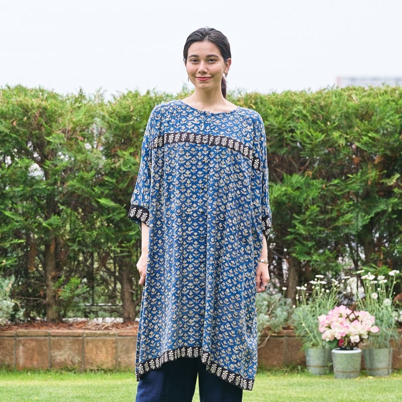 50%OFF　バグループリント2wayワンピース