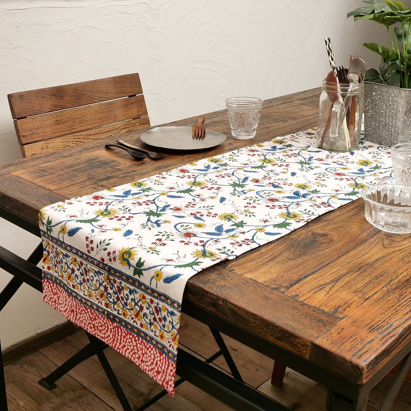 テーブルランナースリム(単半幅帯リメイク)リバーシブル オーダー