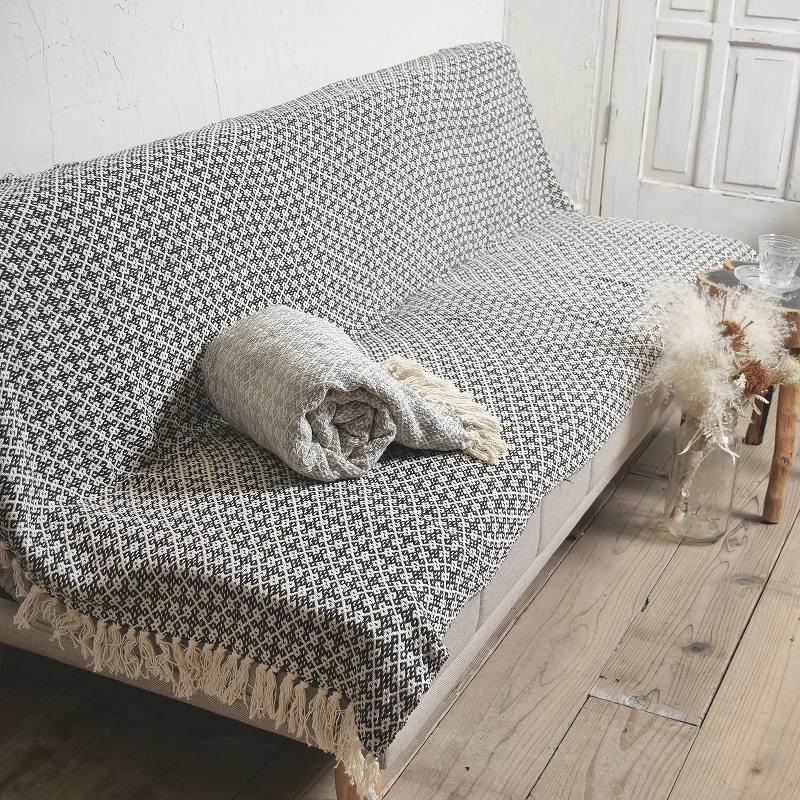 #147 ヴィンテージ ラリーキルト / カンタキルト / ソファカバー /木版 147 ヴィンテージ ラリーキルト / カンタキルト / ソファカバー /木版