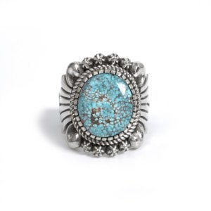 バックル インディアンジュエリー M thomas STERLING 約75g