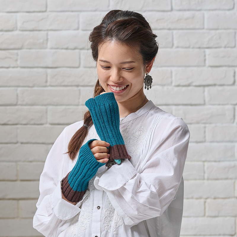 ウールアームウォーマー　【メール便可】