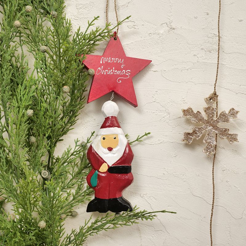 サンタハンギング　クリスマス 飾り【メール便可】