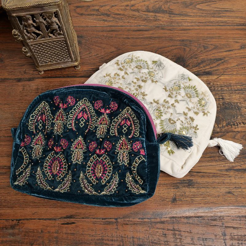 ✨希少品&新品同様✨MANA マナ　レースアップ　刺繍　ガラスヒール　23cm 541163 ビーンズ・パンプス