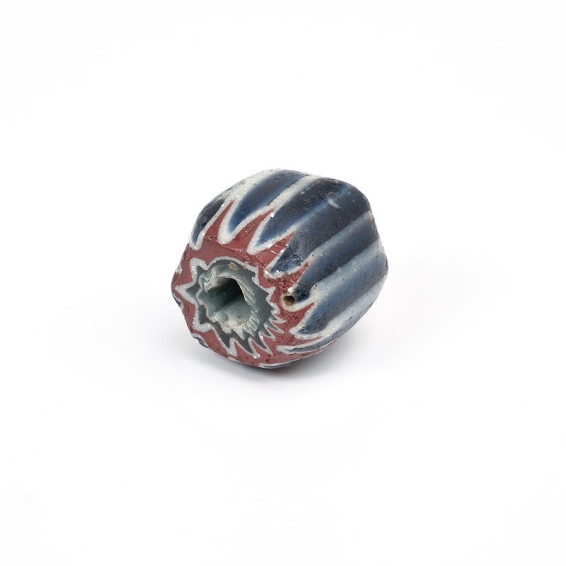 7層シェブロンビーズ 大玉【Antique Venetian 7 Layer Chevron Beads