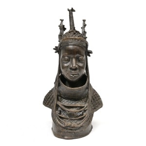 ベニン王国ブロンズ エシギエ王の胸像 【送料1000円込】｜マライカ公式通販