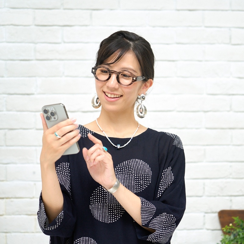 リーディンググラス 老眼鏡 ボーダー｜マライカ公式通販