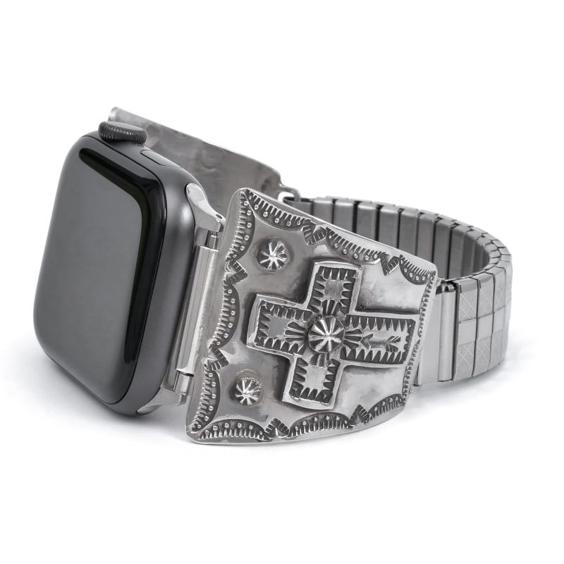 シルバーアクセサリー ウォッチバンド インディアンジュエリー ナバホ Marian Nez