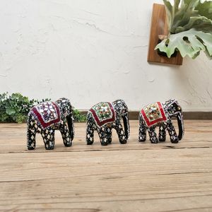 インド　ドクラアート　象　置物 インド ドクラアート 象 置物 ドクラ｜ドクラアート｜インドの