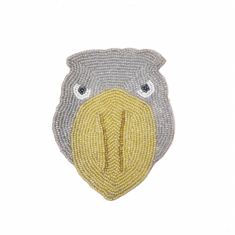 ビーズコースター ハシビロコウ【メール便可】｜マライカ公式通販