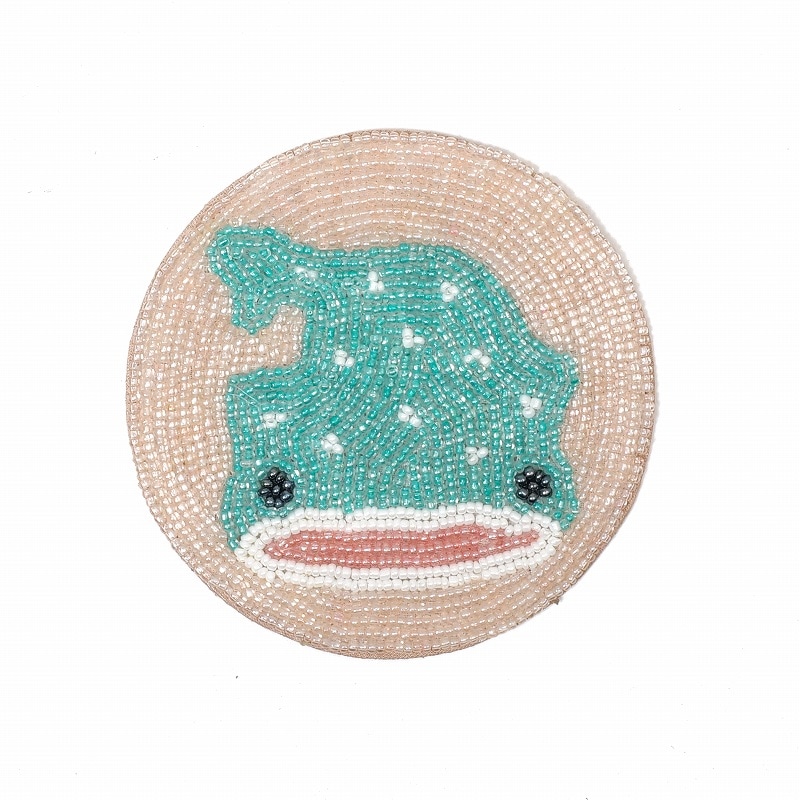 ビーズコースター　ジンベイザメ【メール便可】