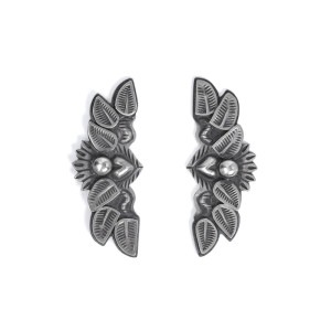 デリックキャドマン スタンプワーク イーグルピアス｜マライカ