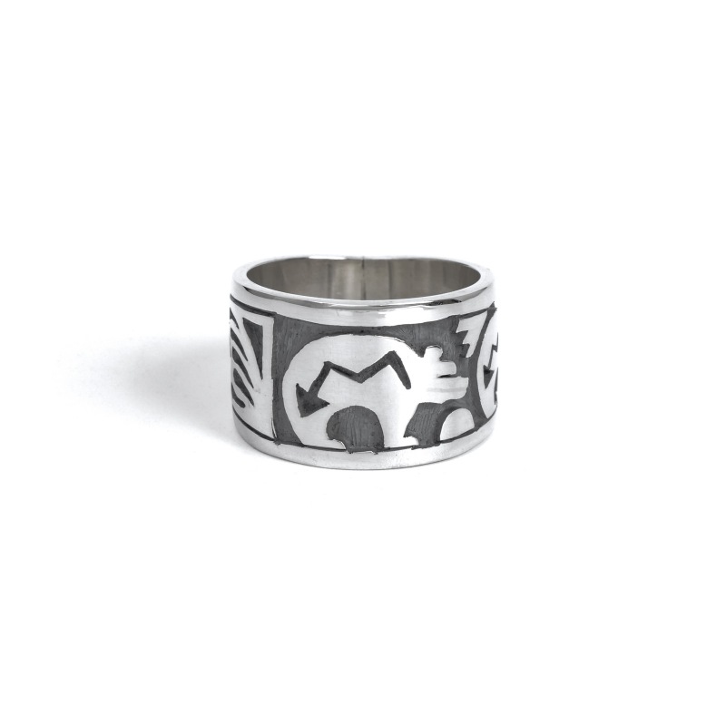 14号 クリフトンモワ オーバーレイ リング ベア｜マライカ公式通販