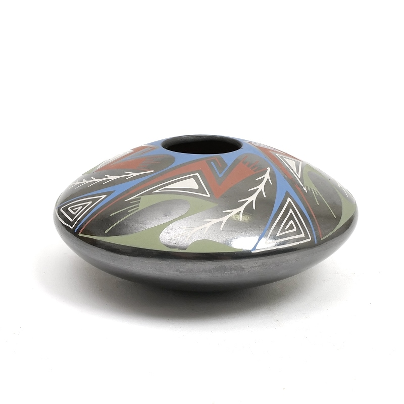 マタ・オルティス陶器 by Octavio Gonzalez 幾何学 壺｜マライカ