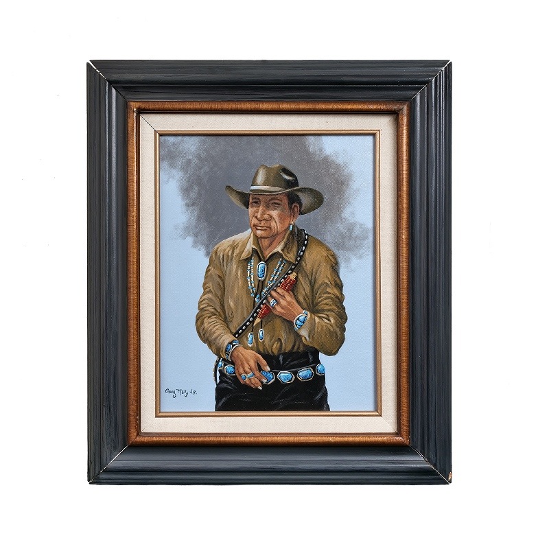 レアBIG！70s〜 ネイティブアメリカン カチナ＆壷の壁掛け　ナバホ族プエブロ レアBIG！70s〜 ネイティブアメリカン カチナ＆壷の壁掛け ナバホ族