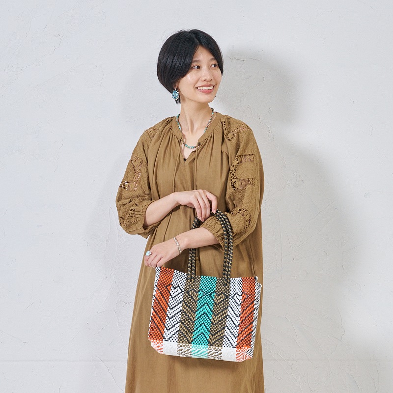 メルカドバッグ wideS かごバッグ