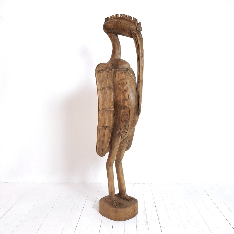 カラオ サイチョウ ウッドオブジェ【別途送料】｜マライカ公式通販