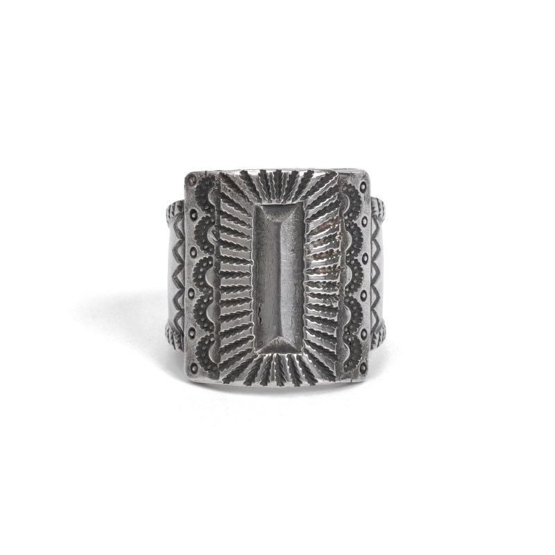 22号 ペリーショーティ コインシルバー リング｜マライカ公式通販