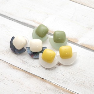 ジオメトリックピアス【メール便可】