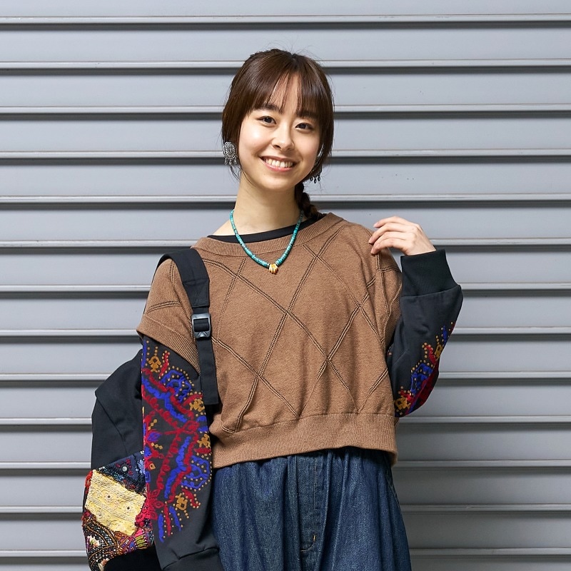 エスニック‪‪❤︎‬マライカ タイダム族ゆったりトップス エスニック‪‪❤︎‬マライカ タイダム族ゆったりトップス エスニック‬‬