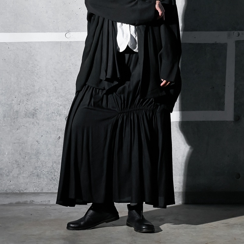 レーヨンシャーリングスカート　【メール便可】