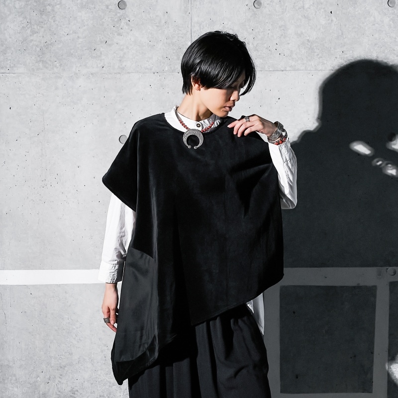 コットンツイル別珍丸プルオーバー