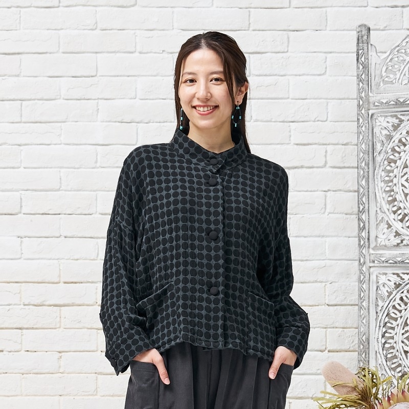 ✨新品✨MALAIKA マライカ 花柄 刺繍 ジャケット エスニック シャツ 黒 ✨新品✨MALAIKA マライカ 花柄 刺繍 ジャケット エスニック