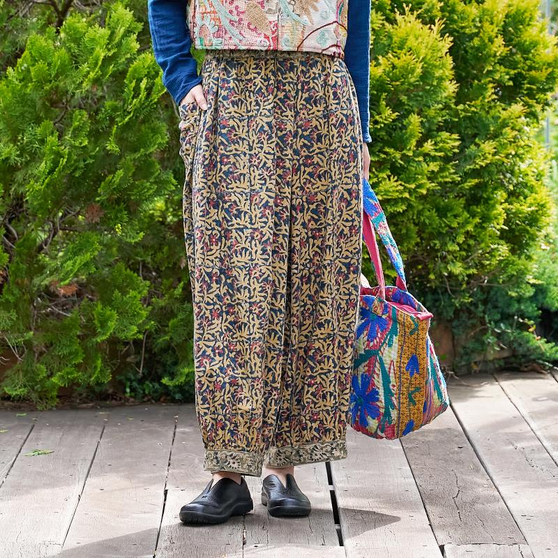 起毛カラムカリバルーンパンツ