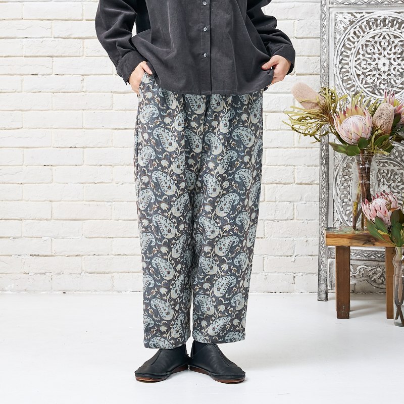 ペーズリージャガードパンツ｜マライカ公式通販