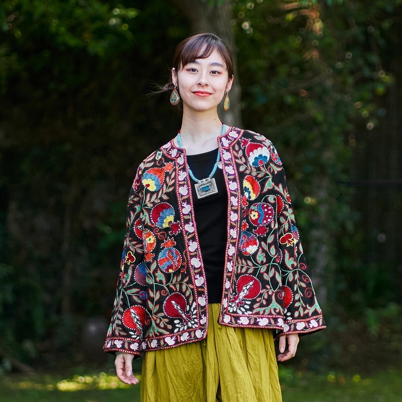 スザニ刺繍ジャケット　Ｌ