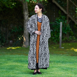 ungrid【未使用に近い】エスニック柄ロングガウン★TODAYFUL エスニックフラワーガウン[品番：MKSW0035989]｜Ungrid（アングリット