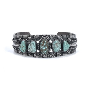 148mm デルバートゴードン ナンバーエイト 5石バングル｜マライカ公式通販