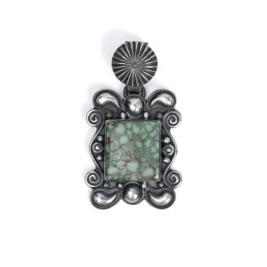 シルバー ペンダント インディアンジュエリー　マライカ　希少デルバードバンデバー 141mm デルバートゴードン ナンバーエイト バングル｜マライカ公式通販