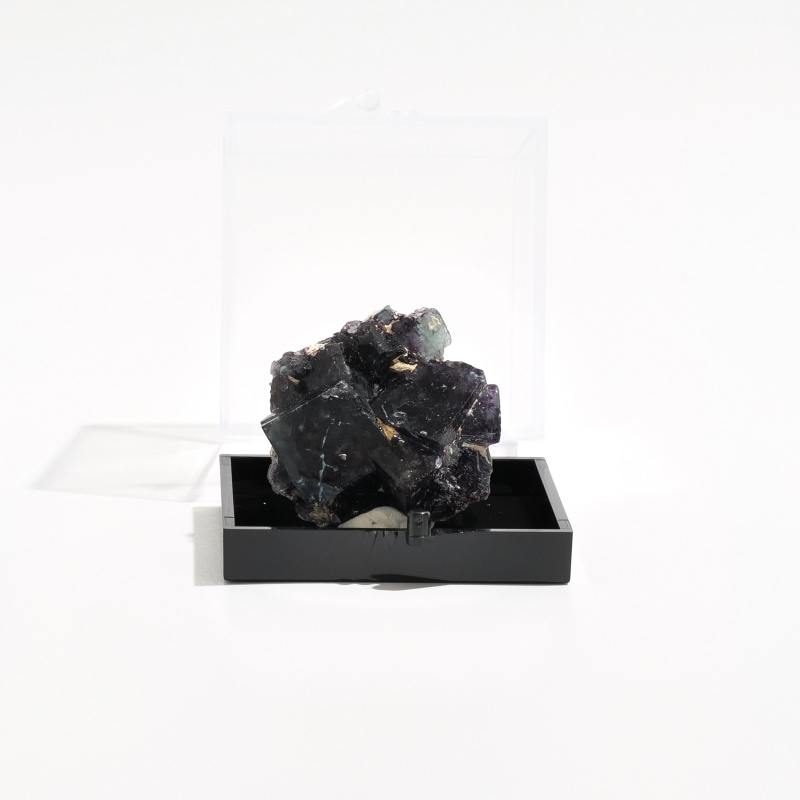 ナミビア・オコルス鉱山　フローライト原石　〈ケース付き〉