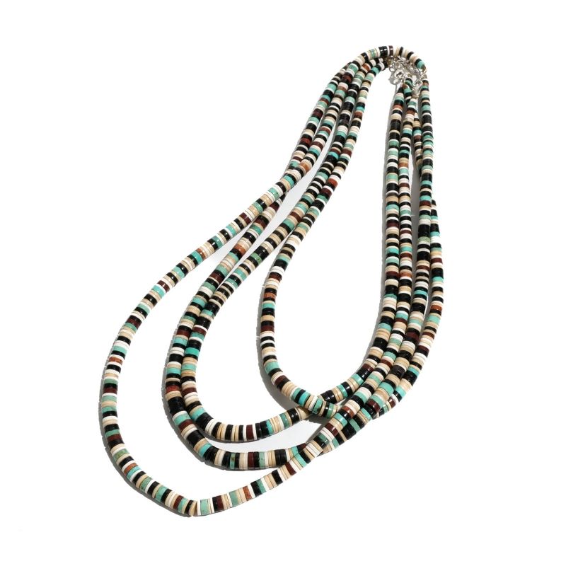 サントドミンゴ族 ナバホ族 ジャックラス ネックレス インディアンジュエリー Navajo ナバホ族 Jacklas Necklace ジャックラスネックレス