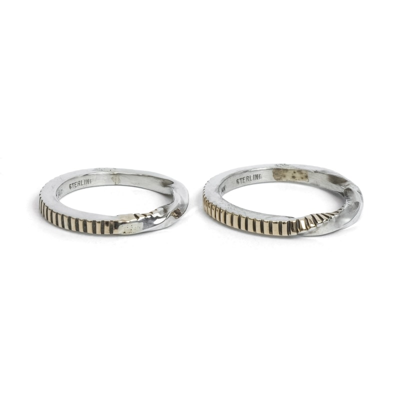 ブルースモーガン リング 14k ◇size ブルースモーガン 14金 スクエアツイスト リング