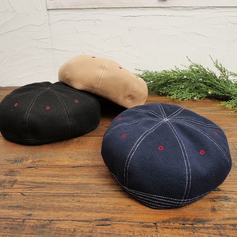 ライトメルトンベレー帽｜マライカ公式通販