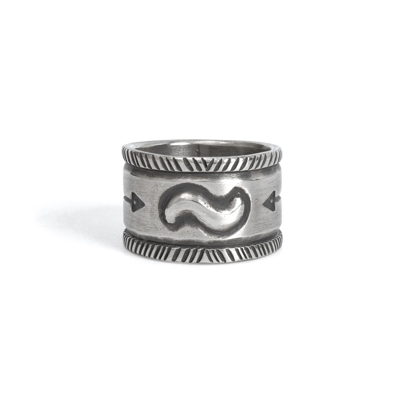 16号 ファルコントレーディング インゴットスタンプ リング